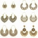 thumbnail image 1 of 6 pares de pendientes colgantes vintage, 1 of 7