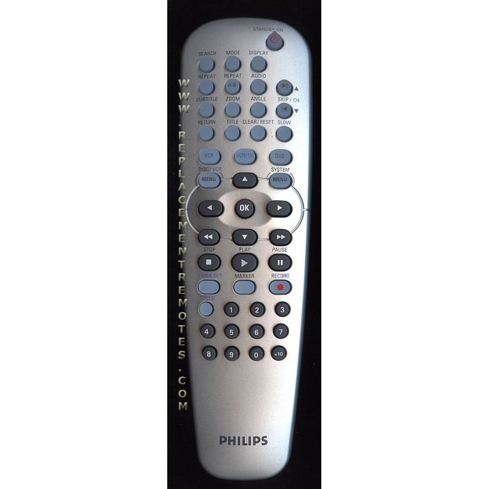 PHILIPS NA722UD (p/n 483521837363) DVD/VCR Combo Player Remote Control