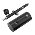 thumbnail image 2 of Ejoyous 0.3mm Black Mini Air Compressor Spray Gun Airbrush Set 7CC Capacity Set, Airbrush Kit, Airbrush Set, 2 of 7