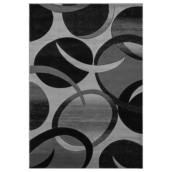 Premium 3D 5X8 5x7 Rug 1062 Grey