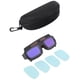 thumbnail image 2 of 10X Casco de Máscara de Soldadura de Oscurecimiento Automático con Energía Solar Gafas de Soldador Lente Anti- con Estuche de Almacenamiento, 2 of 5