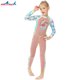 thumbnail image 3 of Soidarity Traje de neopreno para niños, regalos de flamenco de una pieza para mujer, traje de baño a prueba de sol, conjunto de esnórquel, traje de Deportes acuáticos rosa XXL Soidarity OD003310-05, 3 of 6