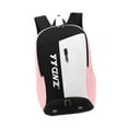 thumbnail image 5 of amleso Badminton Bag Tennis Backpack Gear Storage Racquets Rucksack Sports Duffle Bag for Outdoor Squash Badminton Pickleball Tennis Pink, 5 of 10