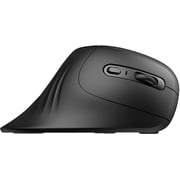 MOJO Perfect Grip Dual Mode Silent Vertical Mouse - Bluetooth / Wireless Optical Ergonomic Mouse w/Adjustable Sensitivity and Quiet Buttons