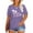 1-Purple, variant on XCHQRTI Women Happy Easter Shirts Short Sleeves Plus Size T shirt Tops