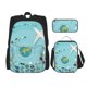 thumbnail image 1 of Balery Travelling on Airplane Mochila escolar 3 en 1 para niños: mochila resistente con lonchera térmica y estuche para lápices. Mochila escolar para niños y niñas., 1 of 7