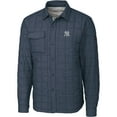 thumbnail image 2 of Men's Cutter & Buck  Anthracite New York Yankees  Rainier PrimaLoft Eco Insulated Quilted Full-Zip Shacket, 2 of 3