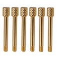 thumbnail image 2 of Trémolo de Bloqueo Doble Tornillo de Bloqueo de Cuerda de Puente de Guitarra 6 Piezas - oro dorado Sunnimix Tornillos de guitarra eléctrica, 2 of 8