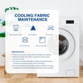 thumbnail image 7 of Cooling Blankets for Hot Sleepers - Summer Blanket Thin Lightweight Breathable Soft Double Side Enhanced Cooling for Bed Couch Sofa, Keep Cool for Night Sweats (Grey, 60 x 80 inches), 7 of 7