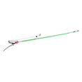 thumbnail image 2 of Manual Pole Saw, 3.87-27 ft Extendable Pole Tree Pruner with Scissors, Sharp 65Mn Steel Blade, Lightweight Fiberglass Handle Pole, for High Branch Trimming, Pruning Tool for Palms and Shrubs, 2 of 8