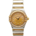 thumbnail image 1 of Pre-Owned Omega Constellation 1267.15 Gold Dial Women's Watch, 1 of 9