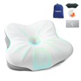 thumbnail image 1 of Almohada de Camping SAHEYER de Espuma Viscoelástica para Soporte de Cuello Gris, 1 of 9