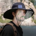 thumbnail image 3 of Kugisaki Sun Hat with Fans Solar Power Fan Wide Brim Sun Hat Fishing Essentials for Hiking Beach Summer Outdoor, 3 of 6