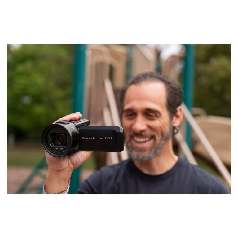 Panasonic Full HD 1080p 24X Optical Zoom Lightweight Camcorder (HC