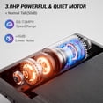 thumbnail image 7 of UMAY 16% Incline Folding Treadmill, 400 lbs Capacity, 3.0 HP Quiet Motor, 0.6-7.0 MPH, 3 LED Displays for Home, 7 of 7