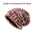 thumbnail image 2 of Gorro de lana estilo hip hop con diseño de calavera, gorro de punto con letras y grafiti para primavera y verano, gorro de algodón para la calle, 2 of 5