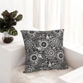thumbnail image 6 of Fuzoiu Bicycles Parts Print Square Pillow Cover,Hidden Zipper Design,Luxury Square Pillow Case, Throw Pillow,Couch Cushion-20"x20", 6 of 7