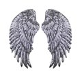 thumbnail image 1 of 1 Pair Embroidered Feather Patches Angel Wing Patch Sequin Appliques Decoration for Clothes, 1 of 6