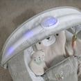 thumbnail image 4 of Ingenuity InLighten Baby Bouncer Seat with Light Up Toy Bar & Tummy Time Pillow, Unisex - Nate, 4 of 17