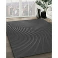 thumbnail image 3 of Ahgly Company Machine Washable Indoor Rectangle Transitional Charcoal Black Area Rugs, 2' x 3', 3 of 7