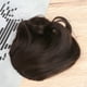 thumbnail image 5 of EeaseMX Peluca artificial de flequillo largo y rizado, fibra de alta temperatura, para mujer (marrón y negro), 5 of 8