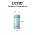 thumbnail image 4 of RTIC 16 oz Ceramic Lined Insulated Outback Bottle, Leak Resistant, RTIC Ice Glitter, 4 of 7