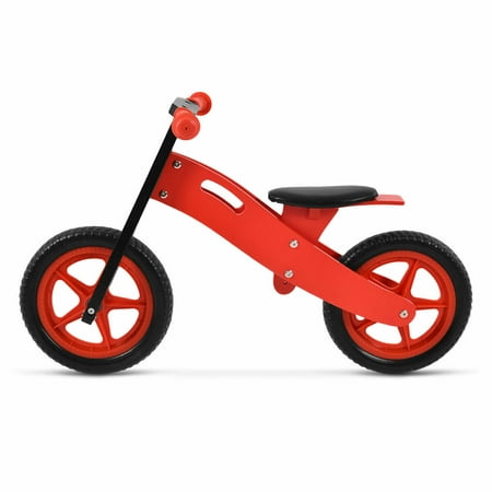 Costway 12'' Balance bike Classic Kids No-Pedal Learn To Ride Pre Bike w/ Adjustable