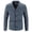 Blue, variant on Vedolay Men's Coats Male Slim Fit Winter Work Open Front Fall Coat Grey,3XL