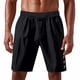 thumbnail image 2 of pstuiky Pantalones cortos para hombre, Pantalones cortos de lino con cintura elástica y botones de color liso para hombre, versátiles y a la moda. Pantalones cortos de golf, 2 of 9