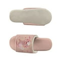 thumbnail image 5 of COEQINE Axolotl Pink Fluffy Slippers for Women, Open Toe Fluffy Sandals Cute House Slides Foldable Washable Slip On House Shoes Quiet Slippers for Hardwood Floors, 42-43, 5 of 7