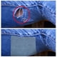 thumbnail image 4 of Uxcell Denim Iron-on Patches 12 Pcs Sew-on Fabric Patches for Jeans Clothing Repair Shades Decoration Kit Light Blue 5 x 3.7, 4 of 5