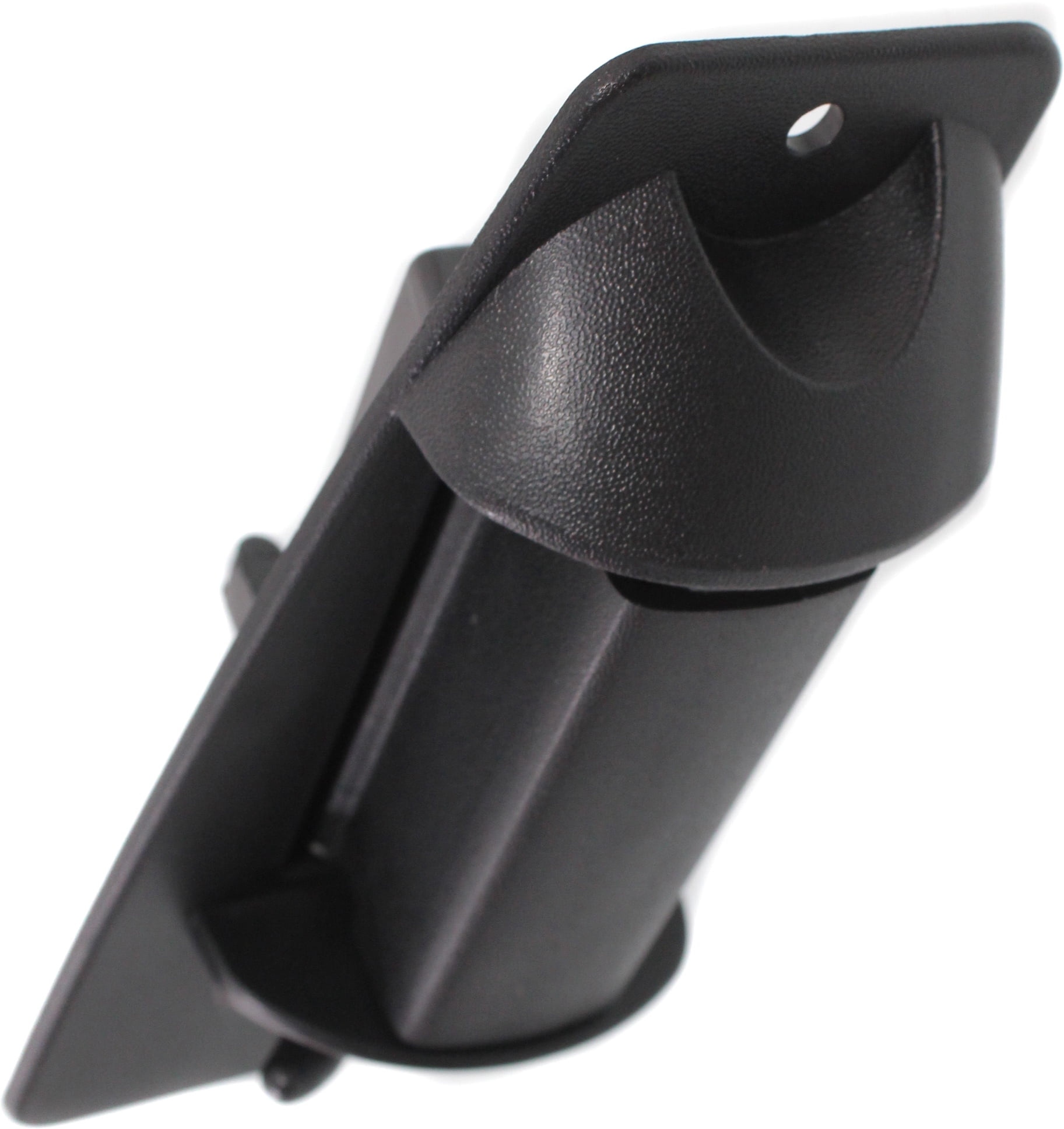 Replacement C491329 Exterior Door Handle Compatible with 1999-2006 Chevrolet Silverado 1500 Rear, Right Passenger Textured Black Bezel with Lever