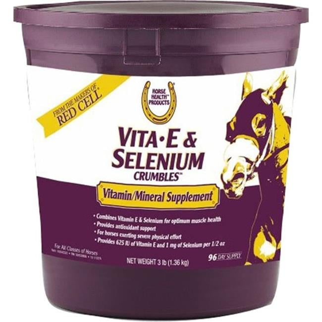 Farnam Horse Health 100542322 Horse Health Vita E & Selenium Crumbles