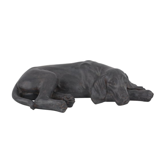 DecMode 6" Indoor Outdoor Dog Garden Sculpture