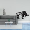 thumbnail image 2 of Estatua De Gato Y Toro De Resina, Figura Decorativa, Adorno Coleccionable, Escultura Animal Para Entrada, Estantería, Sala De Estar, Dormitorio, Entrada, Mesa, Escritorio, Estante De Oficina., 2 of 8