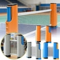 thumbnail image 3 of BotaniNest Poteau de Filet de Tennis Portable avec Filet Rétractable Automatique pour Jeu Intérieur et Extérieur, 3 of 6