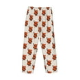 thumbnail image 5 of Xecao Snake Around Heart Men's Straight Lounge Pajama Pants: The Ultimate in Comfortable Sleepwear, 5 of 9
