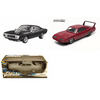 Fast & Furious Dom's Cars (pack 1) Diecast Car Package - Three 1/18 Scale Fast & Furious Dom's Cars (pack 1) Diecast Model Cars