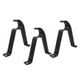 thumbnail image 3 of Soporte de soportes de varilla Premium Sunnimix soportes de pared de barra de cortina 19mm negro, 3 of 8