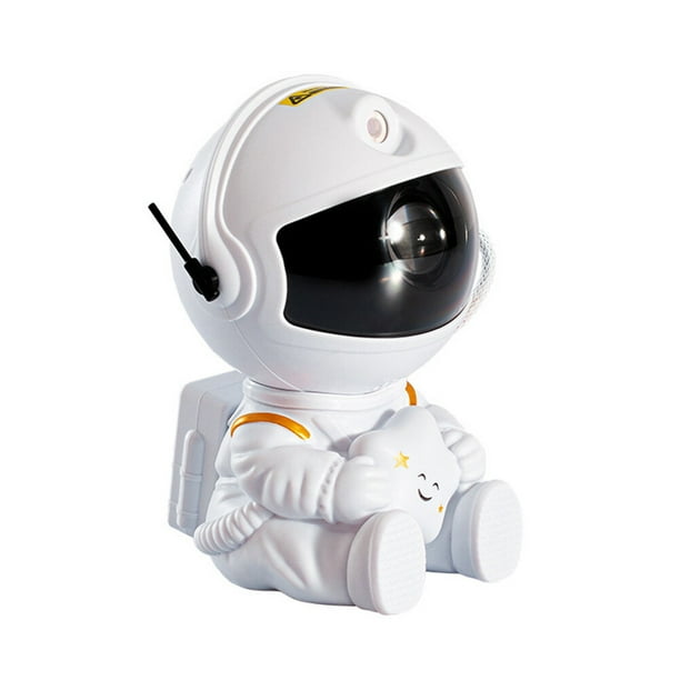 Proyector de luz de galaxia para niños y adultos, luz nocturna de astronauta para dormitorios y salas de juegos, decoración de techo de estrella(A)