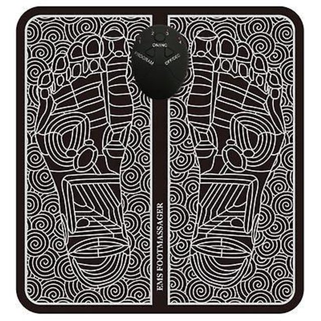 1 Masajista Pour Les Pieds Lectrique, Appareil De Massage Lectrique Pour Les Pieds, Tapis De Massage Intelligent Des Pieds, 8 Modos, 19 Frecuencias Rg