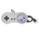 thumbnail image 3 of Mando Controlador de juegos USB Super Nintendo SNES de 4 botones para controladores PC/MAC (2, 3 of 9