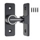 thumbnail image 1 of Door Lock Hardware, 90 Degree Heavy Duty Gate Latches Flip Latch Safety Door Bolt Latch Lock 1PCS, 1 of 5