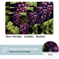 thumbnail image 2 of Grape Polyester Indoor Mat Non-Slip Area Rug Chair Rugs Machine Washable, 2 of 6
