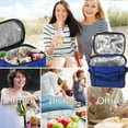 thumbnail image 4 of Foldable cooler bag, picnic bag, cooler bag, lunch bag, ice bag, ice bag, mini foldable cooler bag, mini cooler bags, small foldable thermal bag, insulated lunch bag, cooler for picnic, 4 of 5