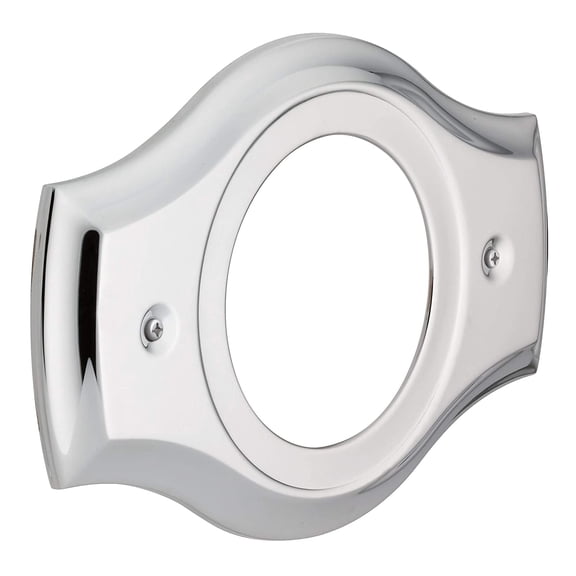 Moen 1920 Remodeling Shower Cover Plate Chrome for 3-Handle to 2-Handle Valve