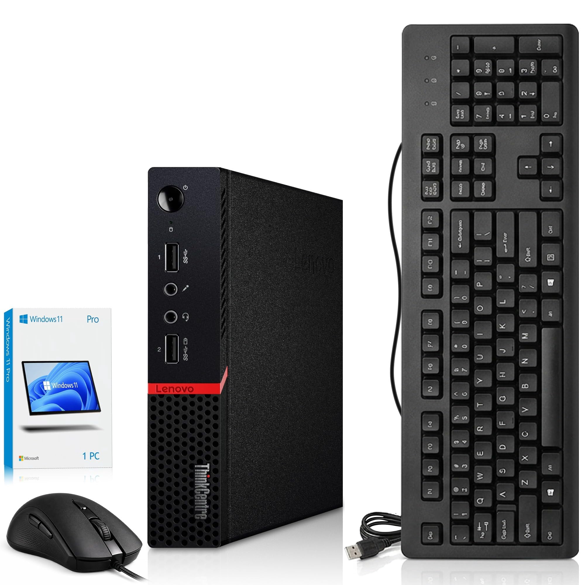 ミニPC Lenovo Think Centre M715q | AMD Pro A12 Restored Lenovo ThinkCentre M715q Tiny Mini Desktop PC | AMD PRO