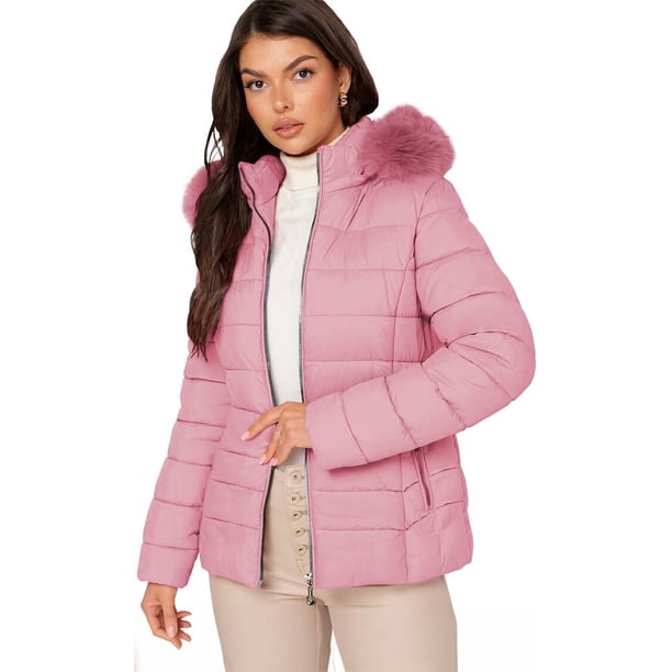 Chamarra para Mujer Shendy Vendy con Forro Interno Gorro de Peluche Suave