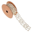 thumbnail image 4 of Rongfmy 1 Meter Hollow Leaf Lace Ribbon Embellishment for Gift Wrap 30mm Gold, 4 of 6