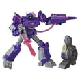 thumbnail image 2 of Transformers Toys Cyberverse Deluxe Class Shockwave Action Figure, Shock Blast Attack Move and Build-A-Figure Piece, 5-inch, 2 of 3